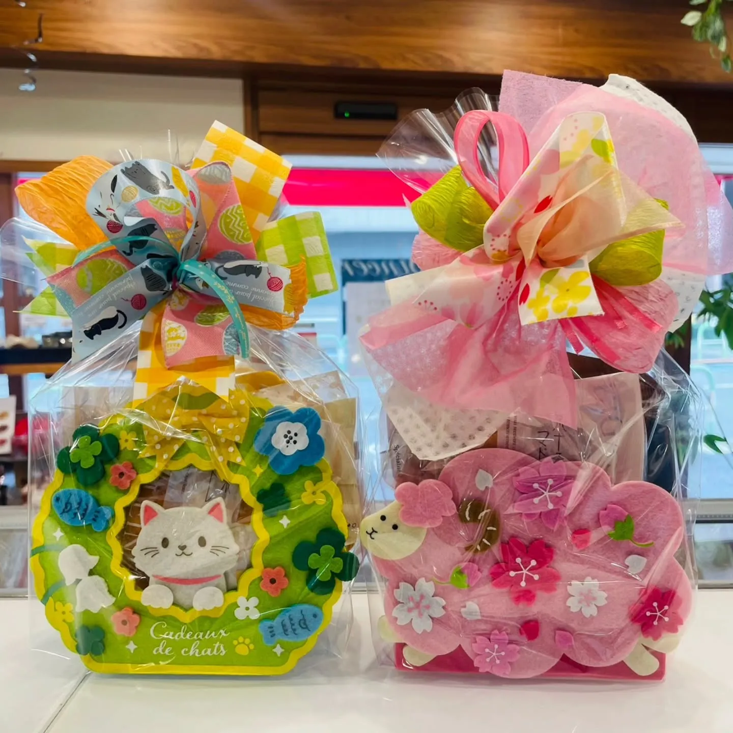 春のラッピングが登場しました🌸