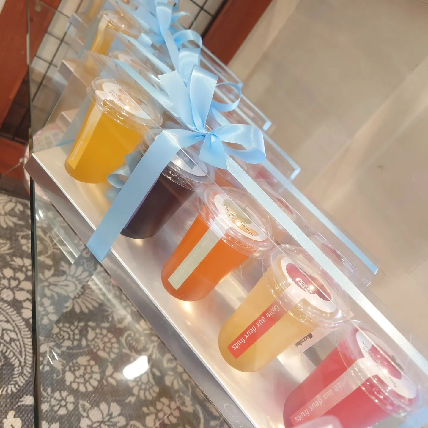 \フルーツジュレ、今年も始まりました🍓🍈🍊/