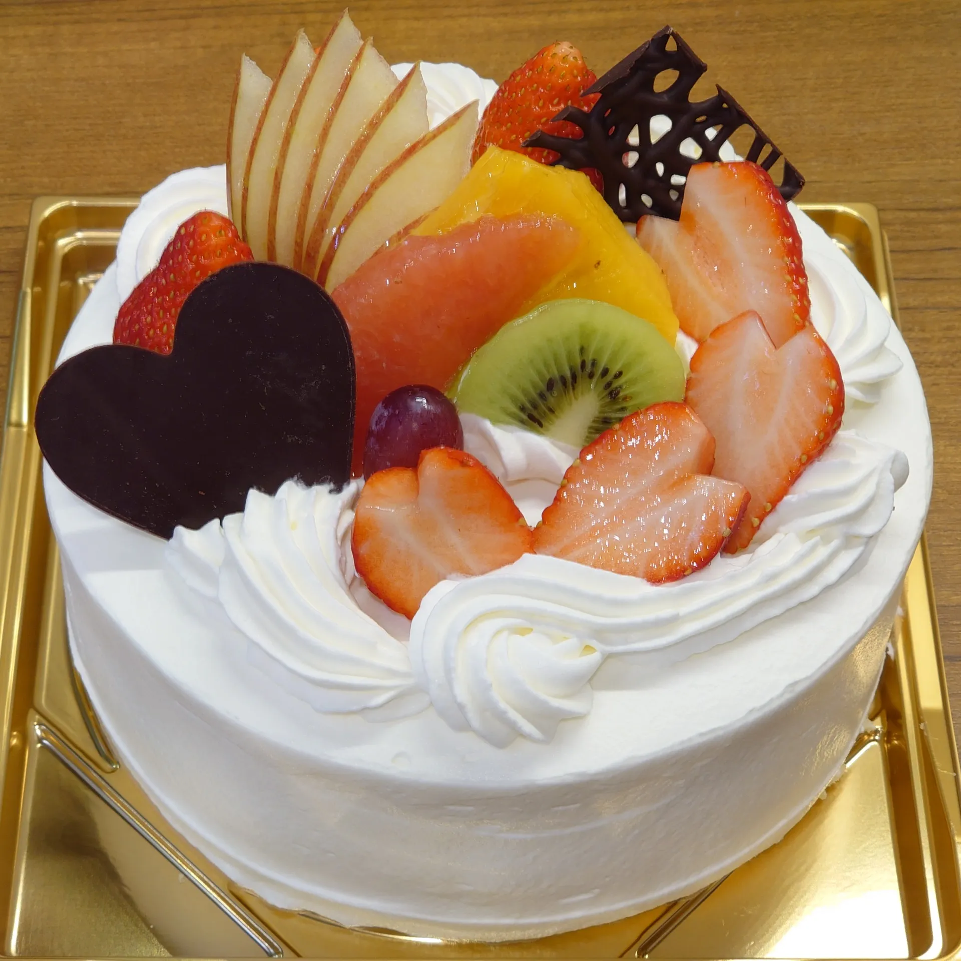 生クリームデコレーション
